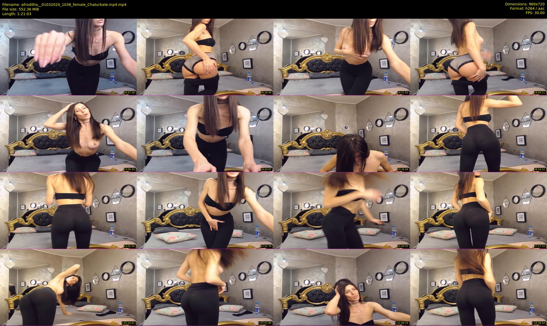 afroditha_ — 82 minute Chaturbate female cam show recording, 720p, Mar 1, 2020