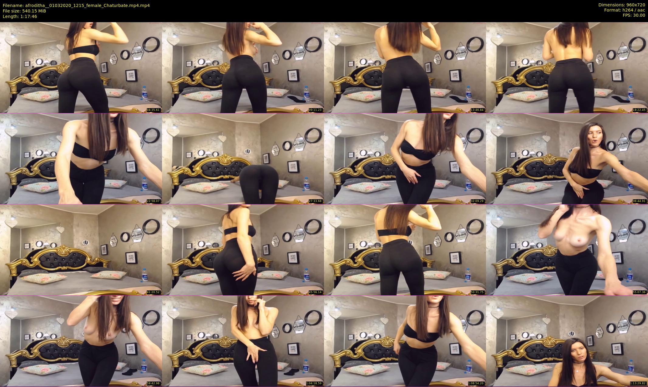 afroditha_ — 78 minute Chaturbate female cam show recording, 720p, Mar 1, 2020