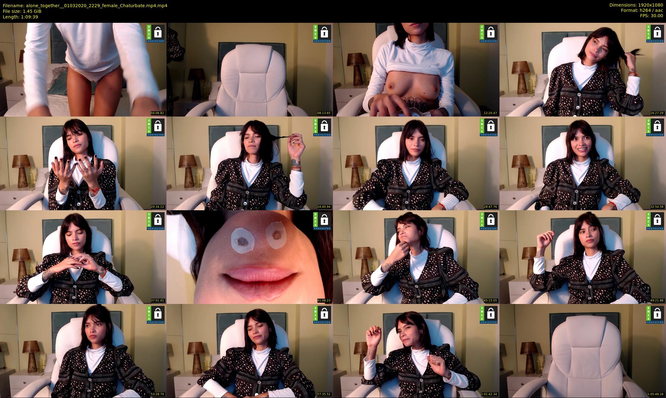alone_together_ — 70 minute Chaturbate female cam show recording, 1080p, Mar 1, 2020