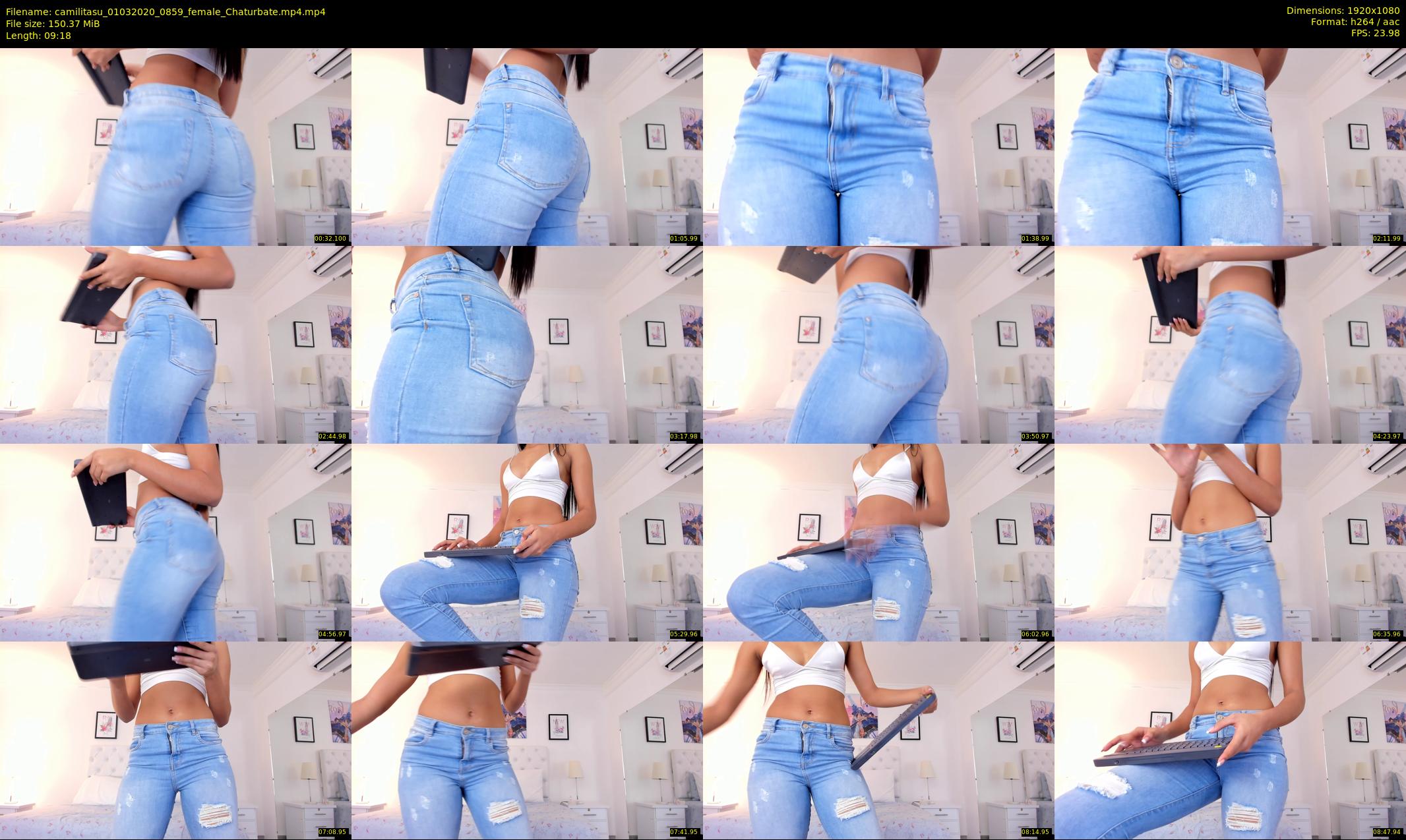 camilitasu — 10 minute Chaturbate female cam show recording, 1080p, Mar 1, 2020