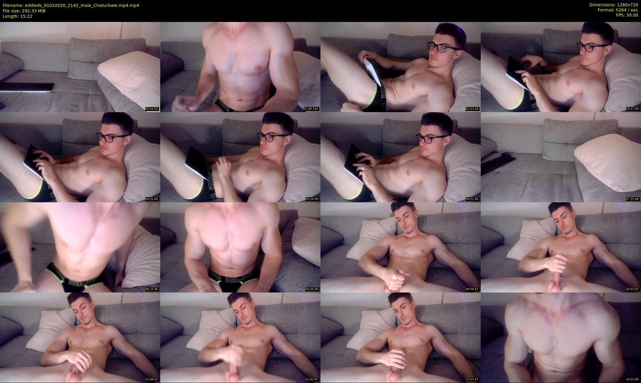 eddieds — 16 minute Chaturbate male cam show recording, 720p, Mar 1, 2020