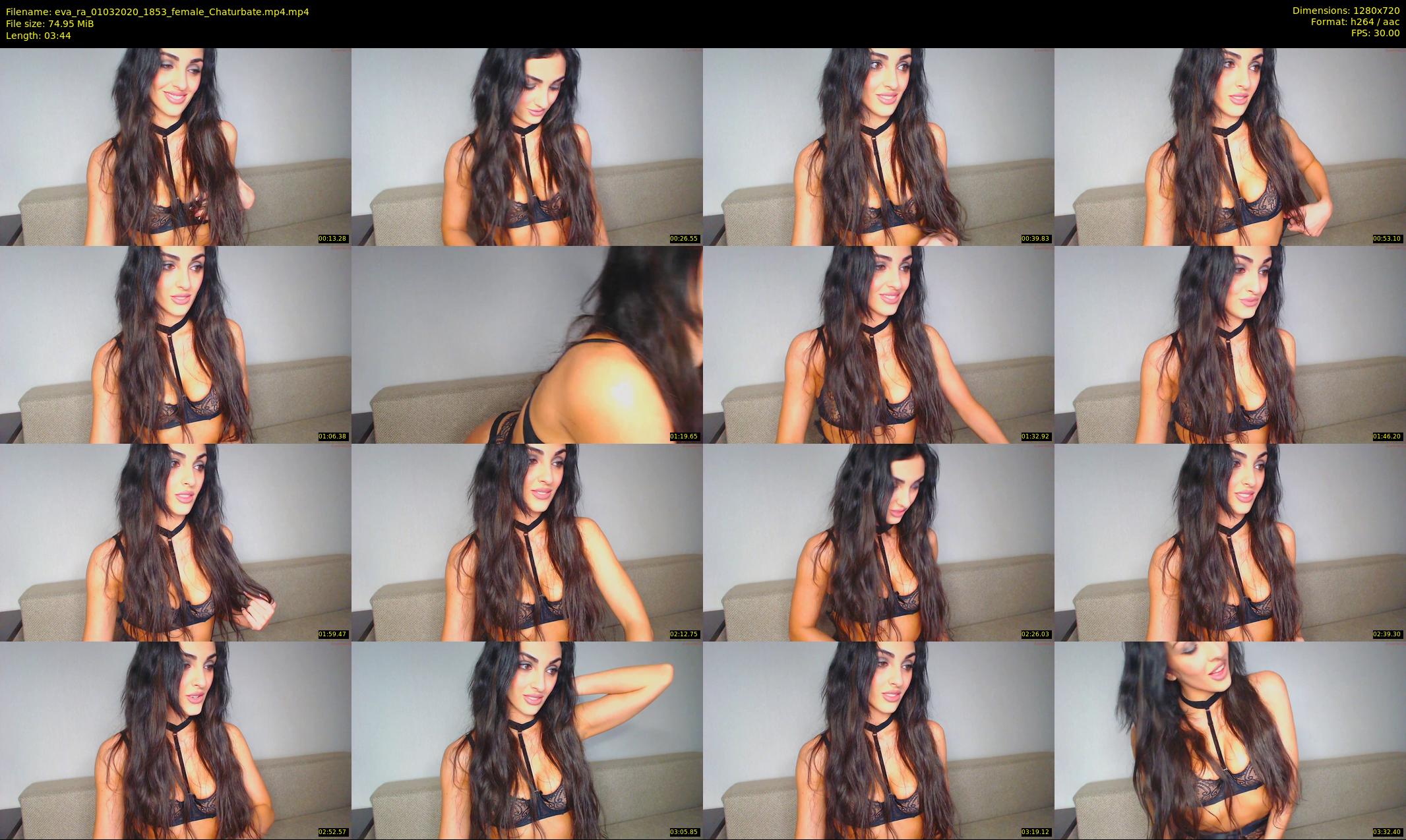 eva_ra — 4 minute Chaturbate female cam show recording, 720p, Mar 1, 2020