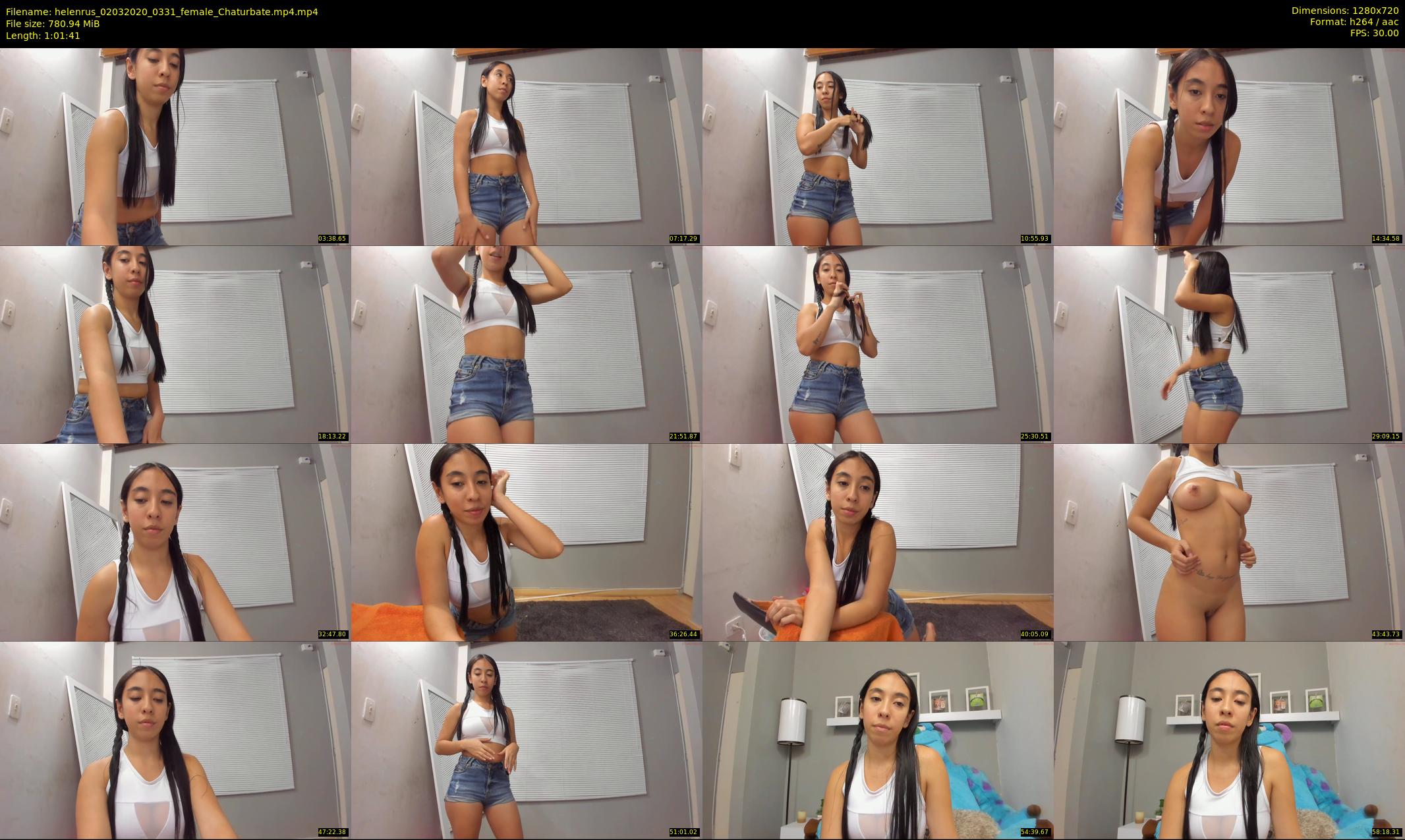 helenrus — 62 minute Chaturbate female cam show recording, 720p, Mar 2, 2020