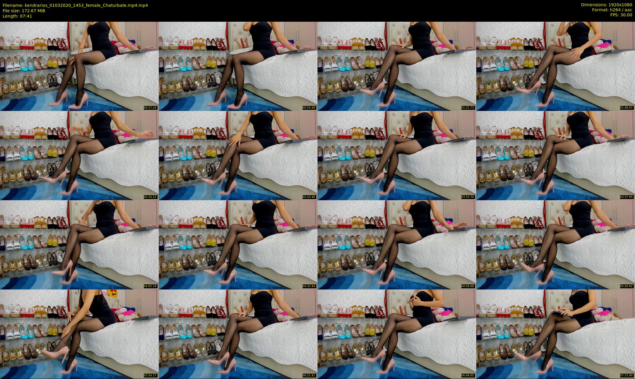 kendrarios — 8 minute Chaturbate female cam show recording, 1080p, Mar 1, 2020