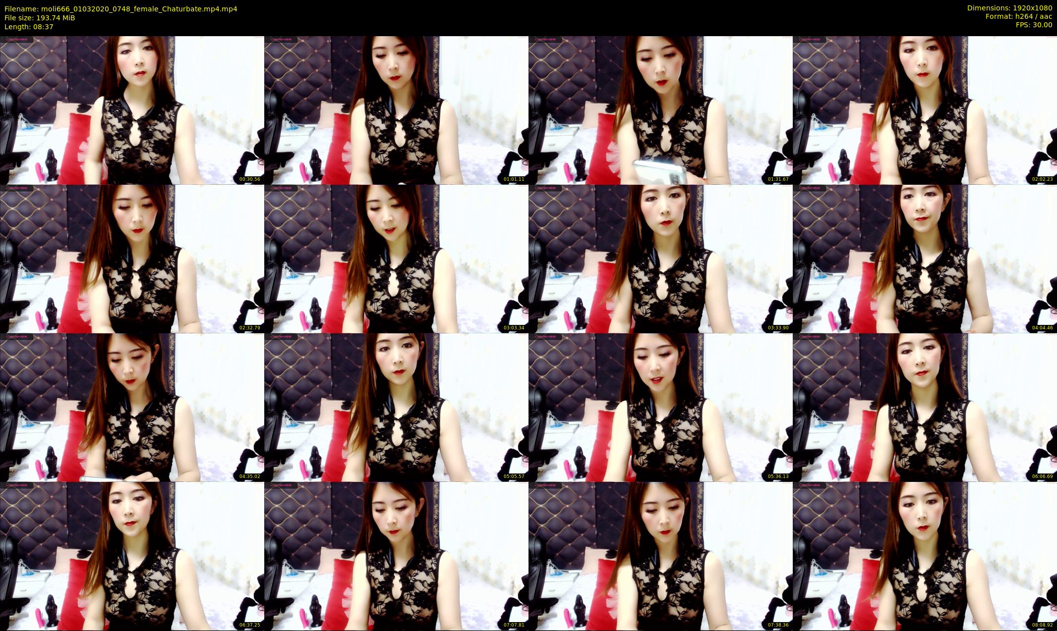moli666 — 9 minute Chaturbate female cam show recording, 1080p, Mar 1, 2020