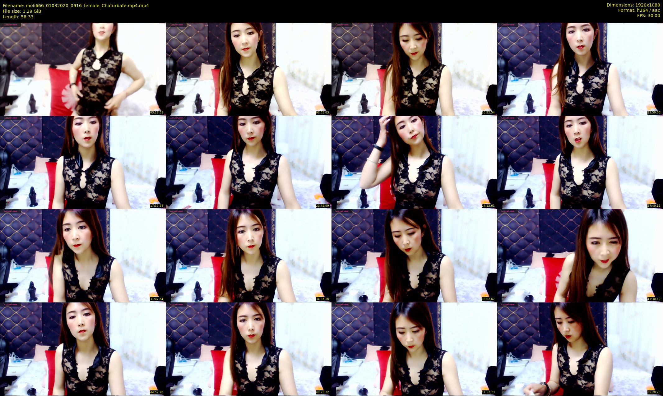 moli666 — 59 minute Chaturbate female cam show recording, 1080p, Mar 1, 2020