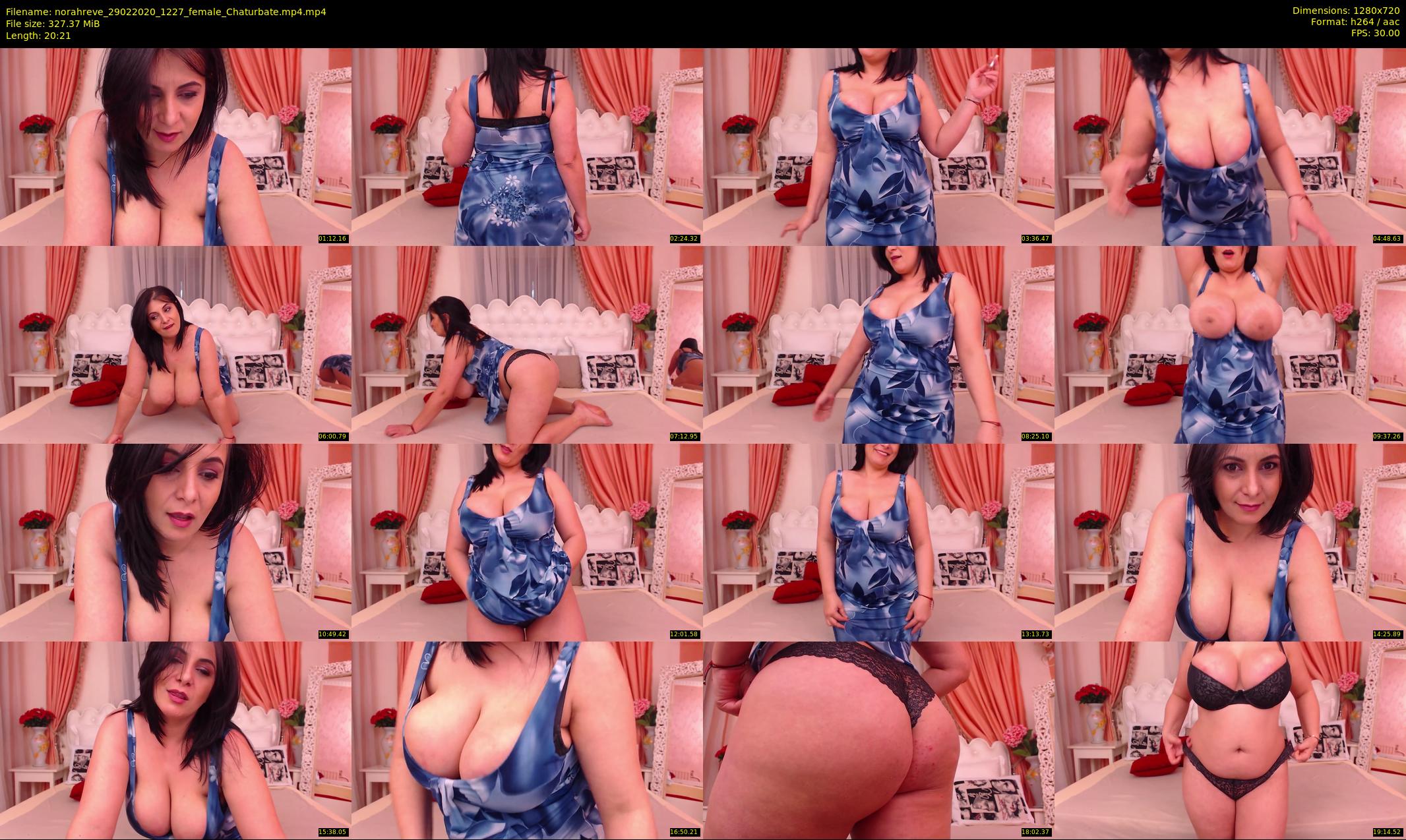 norahreve — 21 minute Chaturbate female cam show recording, 720p, Feb 29, 2020