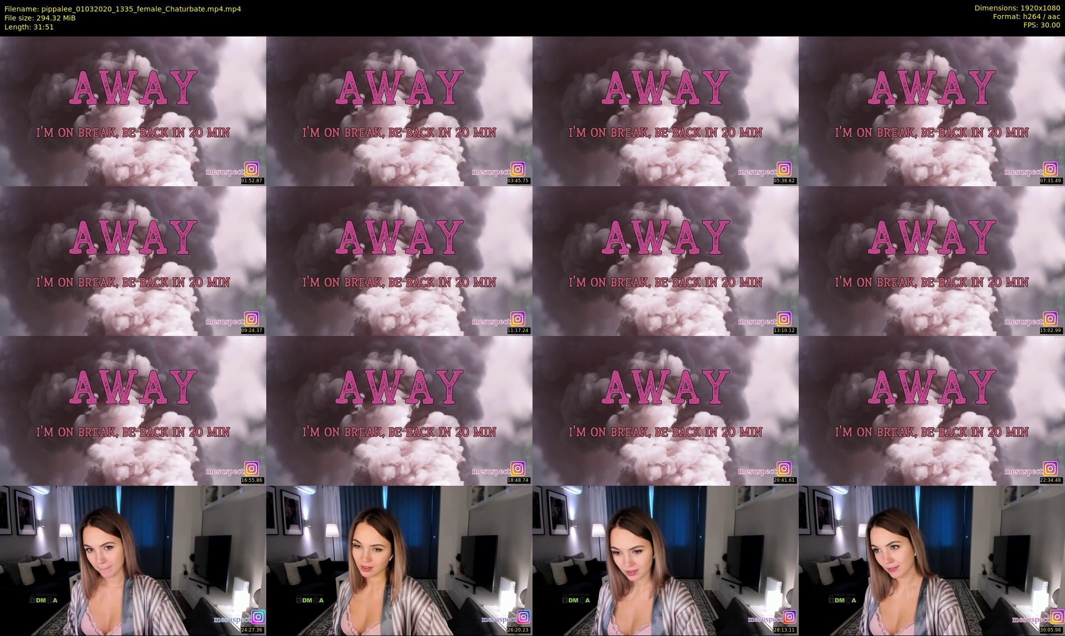 pippalee — 32 minute Chaturbate female cam show recording, 1080p, Mar 1, 2020
