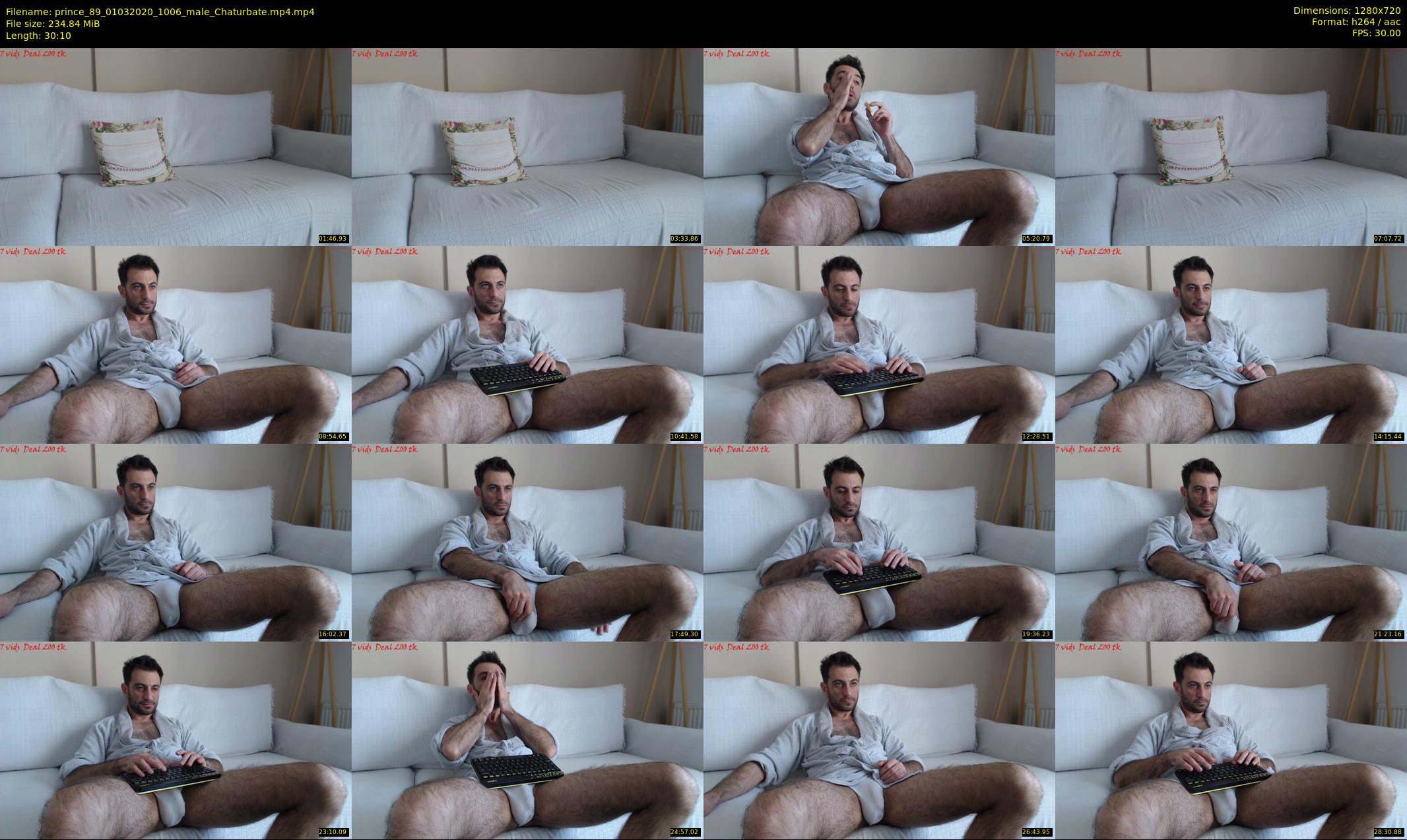 prince_89 — 31 minute Chaturbate male cam show recording, 720p, Mar 1, 2020