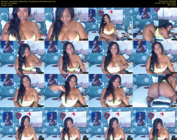 reginabanx — 48 minute Chaturbate female cam show recording, 480p, Feb 29, 2020