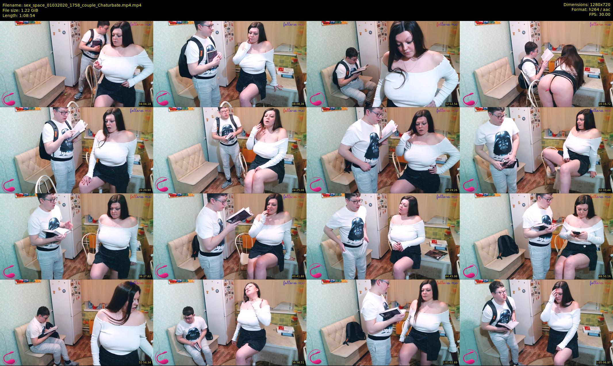 sex_space — 69 minute Chaturbate couple cam show recording, 720p, Mar 1, 2020