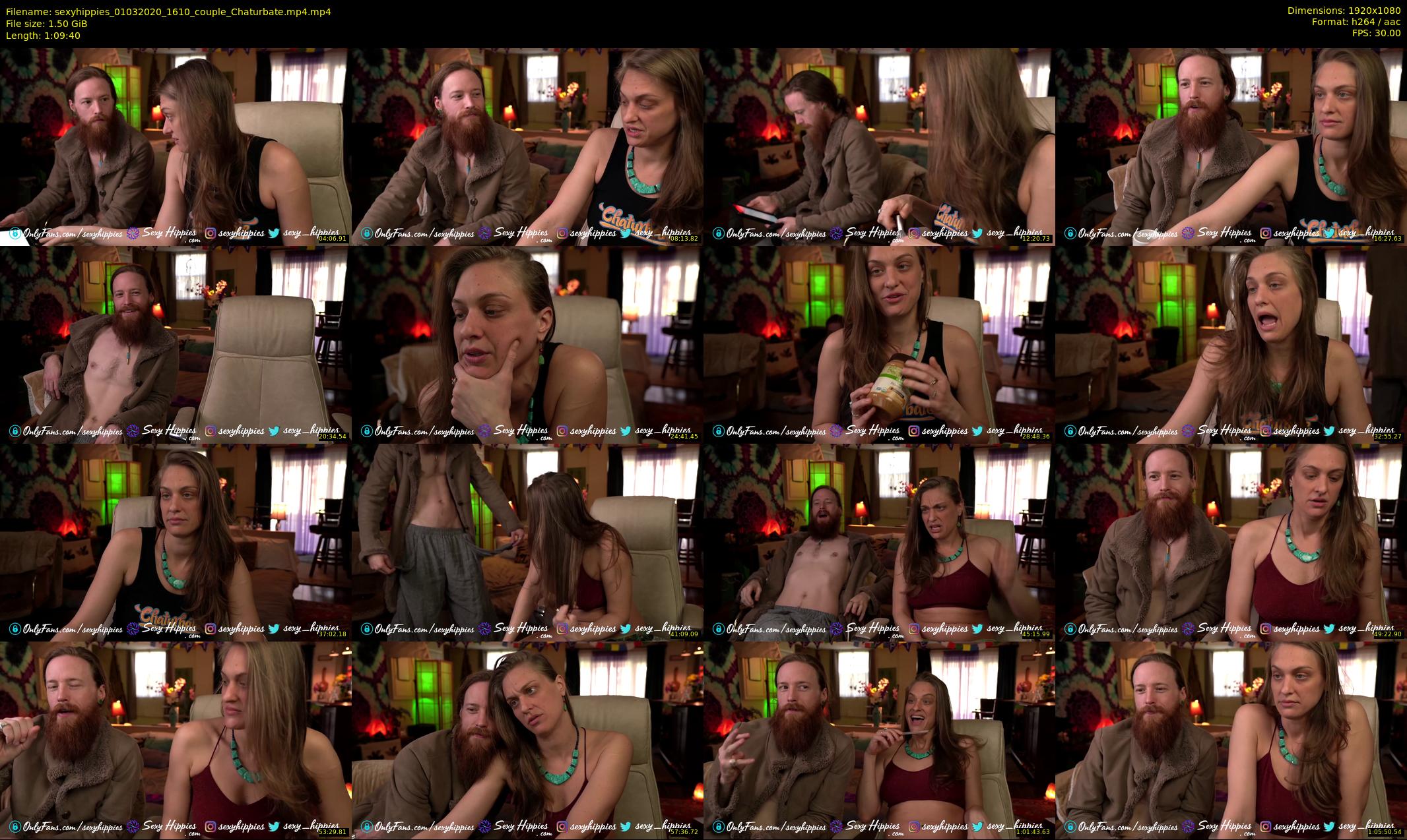 sexyhippies — 70 minute Chaturbate couple cam show recording, 1080p, Mar 1, 2020