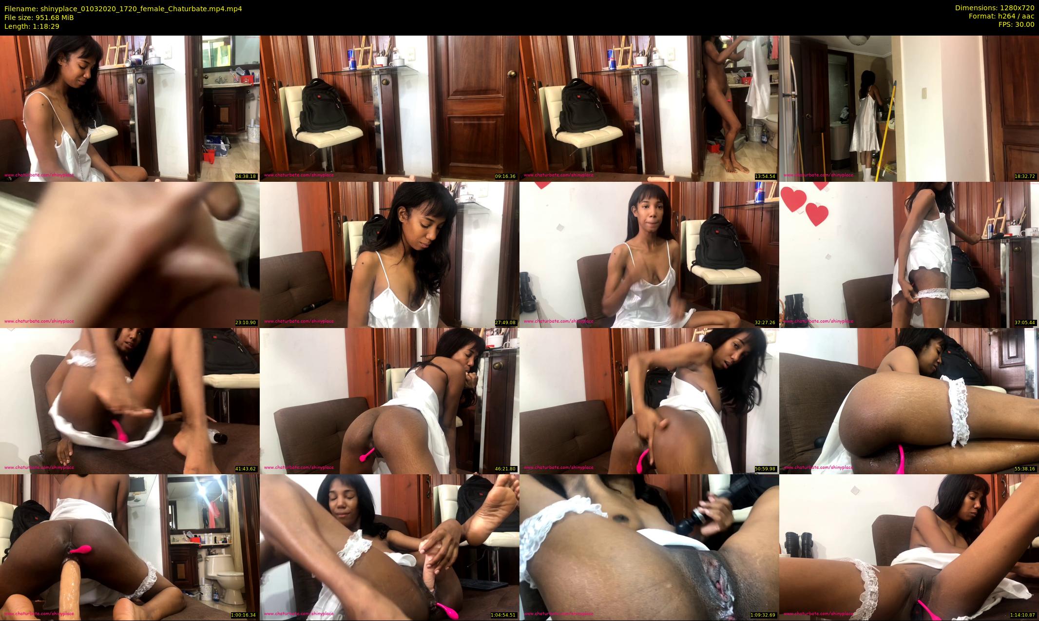 shinyplace — 79 minute Chaturbate couple cam show recording, 720p, Mar 1, 2020