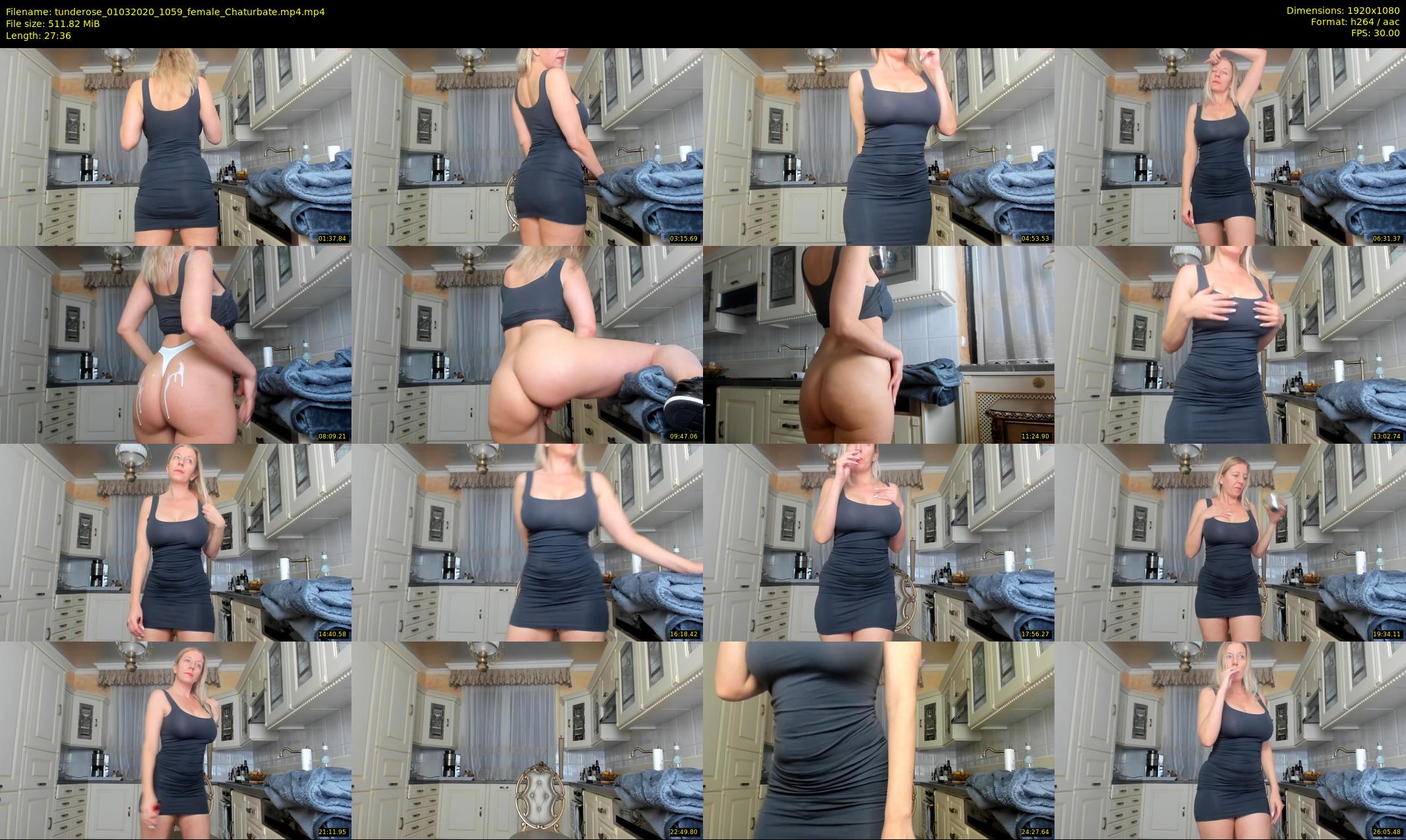 tunderose — 28 minute Chaturbate female cam show recording, 1080p, Mar 1, 2020