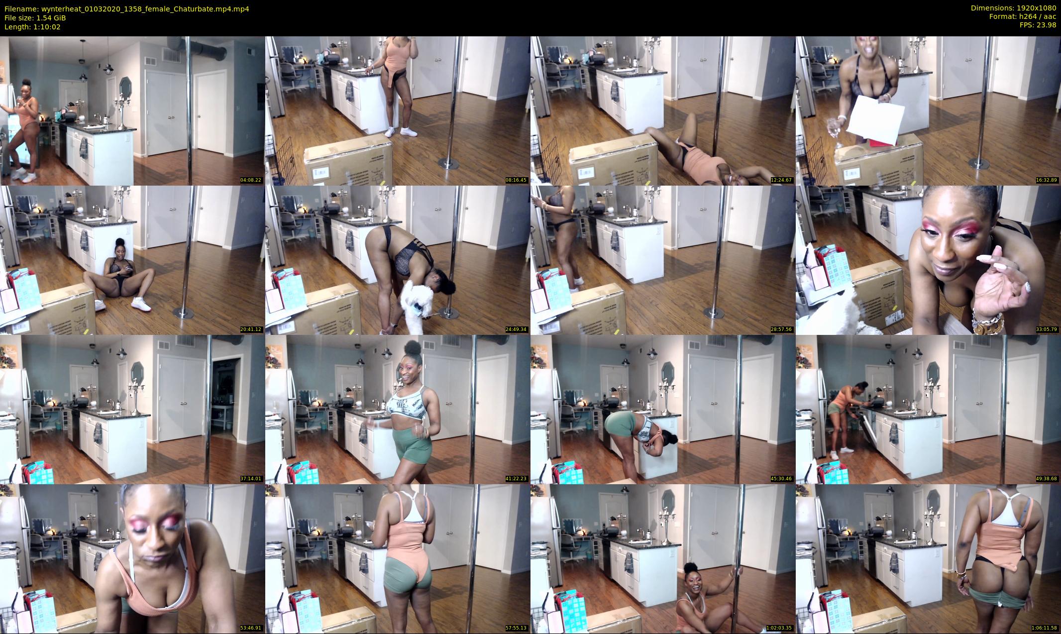 wynterheat — 71 minute Chaturbate female cam show recording, 1080p, Mar 1, 2020