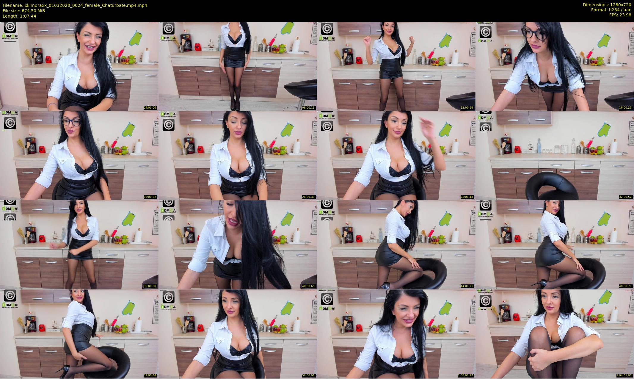 xkimoraxx — 68 minute Chaturbate female cam show recording, 720p, Mar 1, 2020