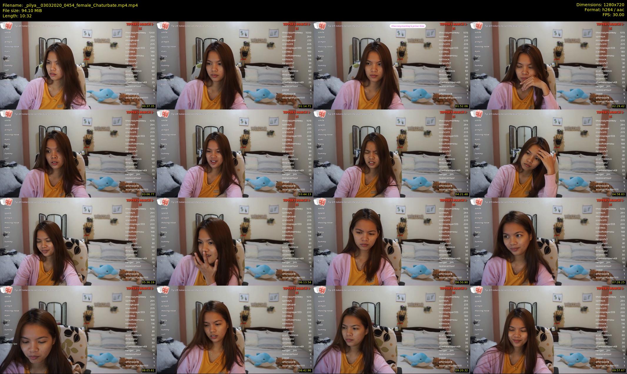 _pilya_ — 11 minute Chaturbate female cam show recording, 720p, Mar 3, 2020