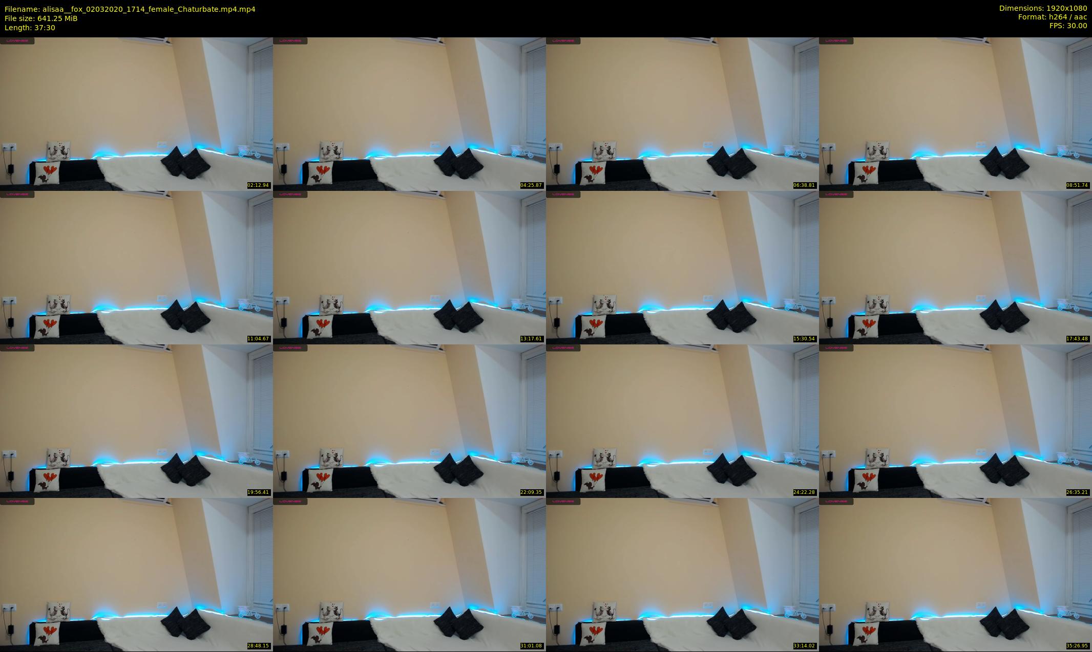 alisaa__fox — 38 minute Chaturbate female cam show recording, 1080p, Mar 2, 2020