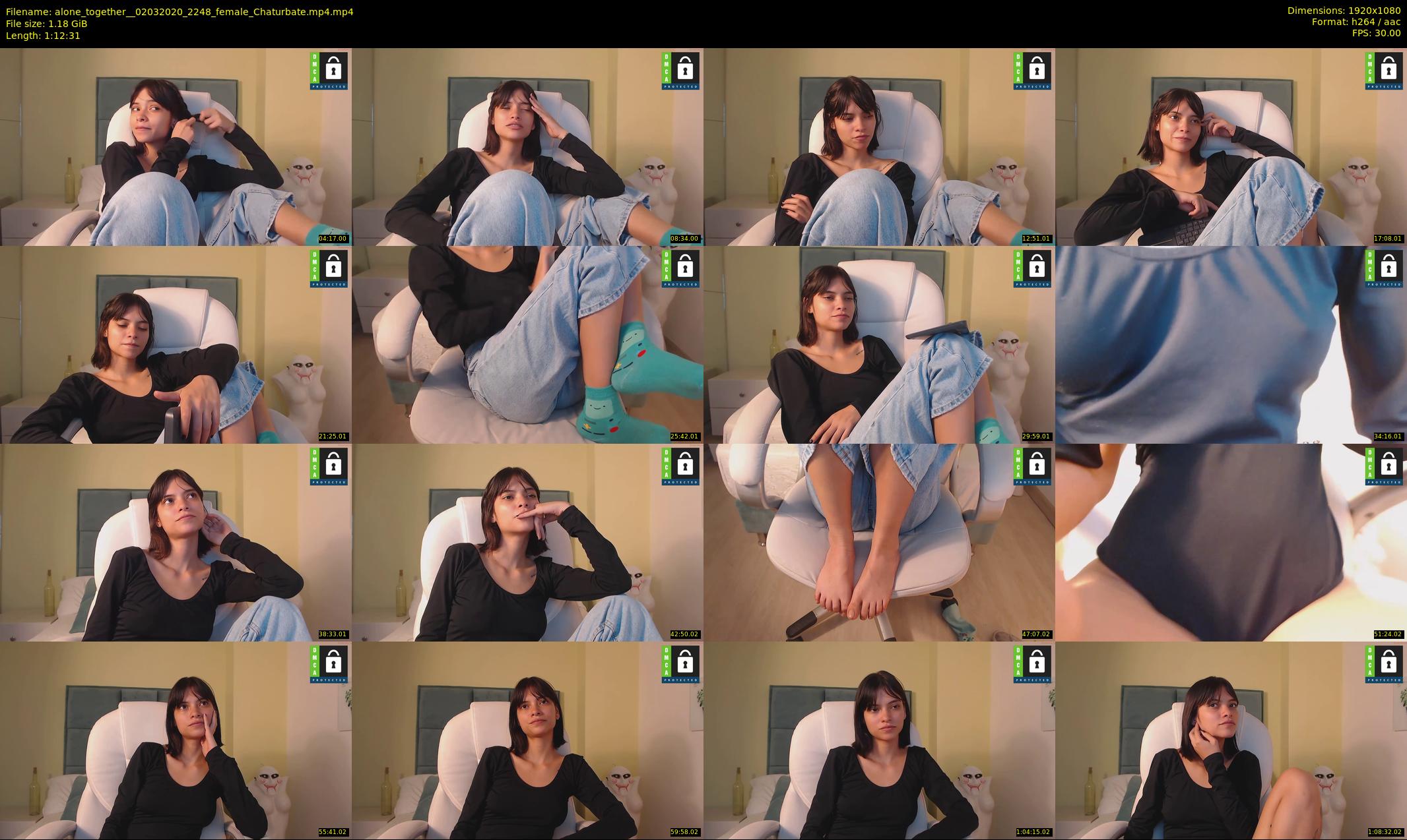 alone_together_ — 73 minute Chaturbate female cam show recording, 1080p, Mar 2, 2020