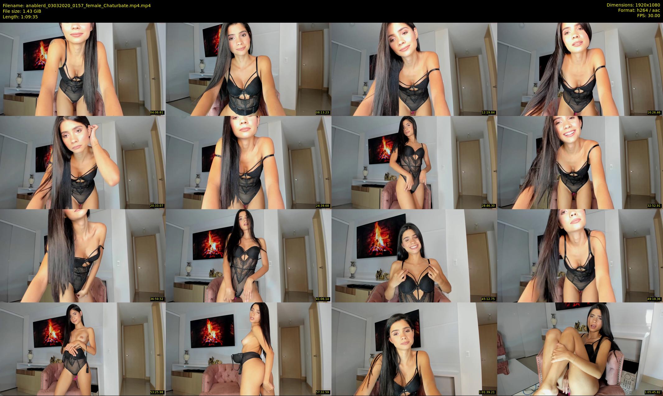 anablerd — 70 minute Chaturbate female cam show recording, 1080p, Mar 3, 2020