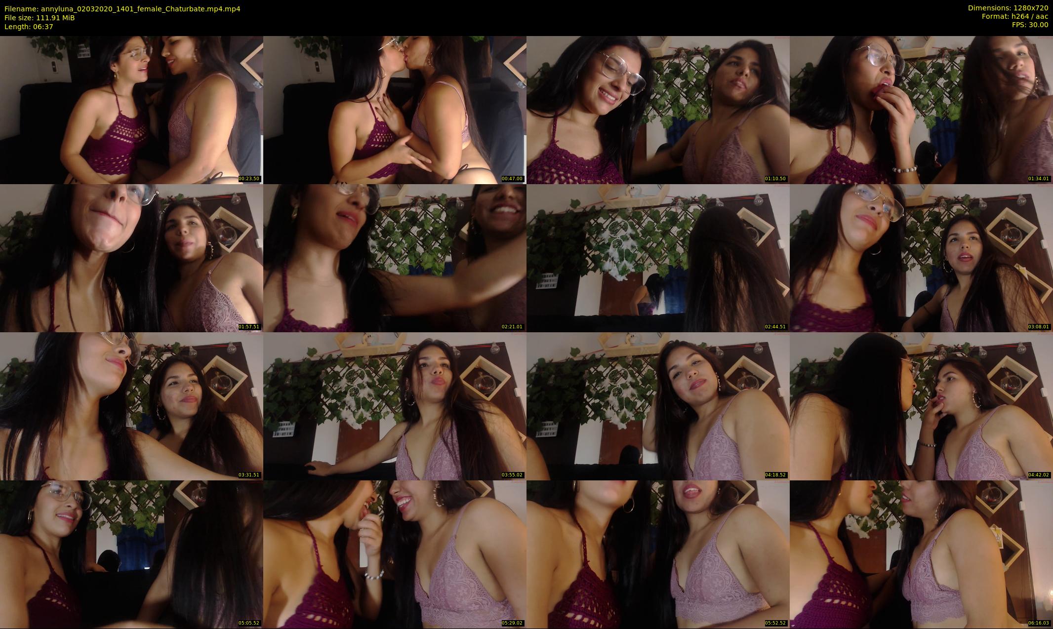 annyluna — 7 minute Chaturbate female cam show recording, 720p, Mar 2, 2020