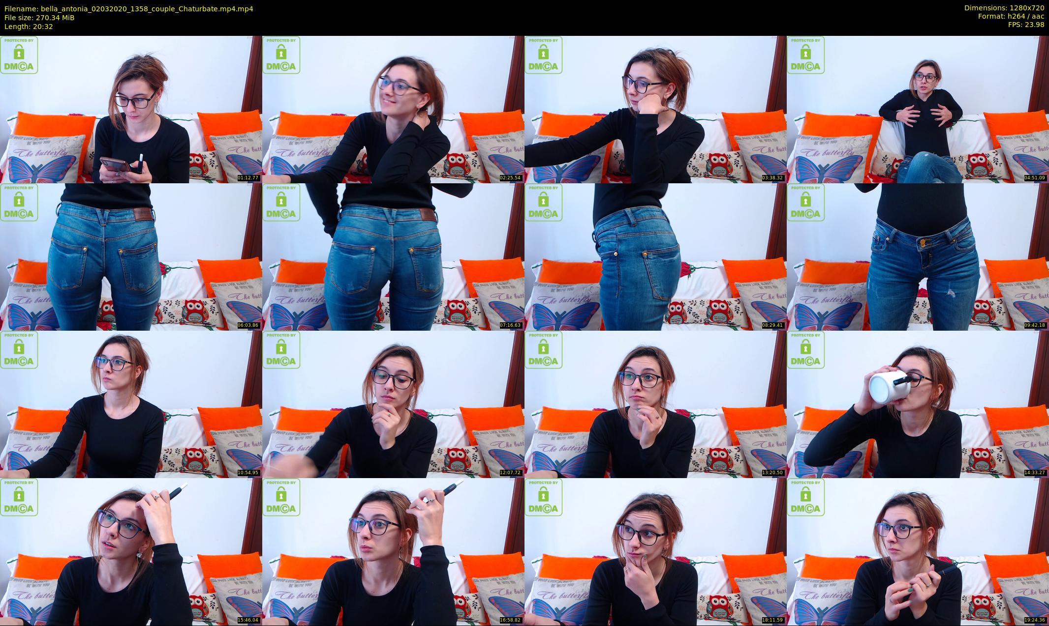 bella_antonia — 21 minute Chaturbate female cam show recording, 720p, Mar 2, 2020