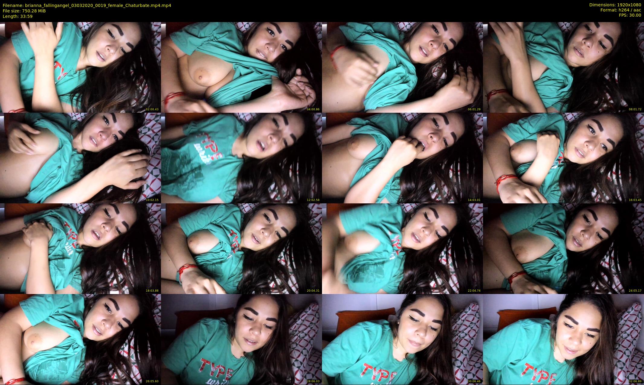 brianna_fallingangel — 34 minute Chaturbate female cam show recording, 1080p, Mar 3, 2020