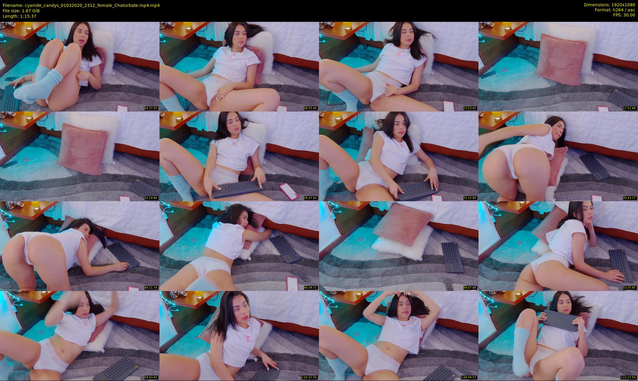 cyanide_candys — 76 minute Chaturbate female cam show recording, 1080p, Mar 1, 2020