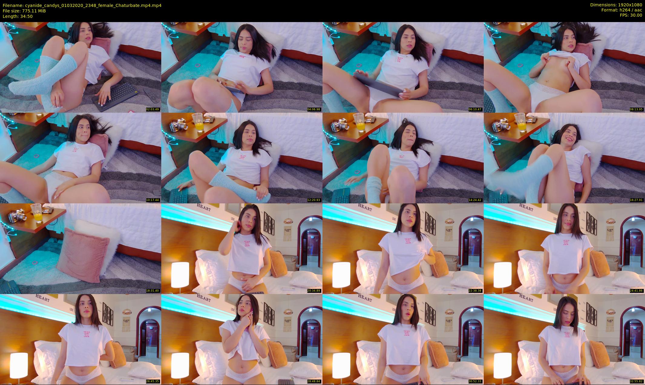 cyanide_candys — 35 minute Chaturbate female cam show recording, 1080p, Mar 1, 2020