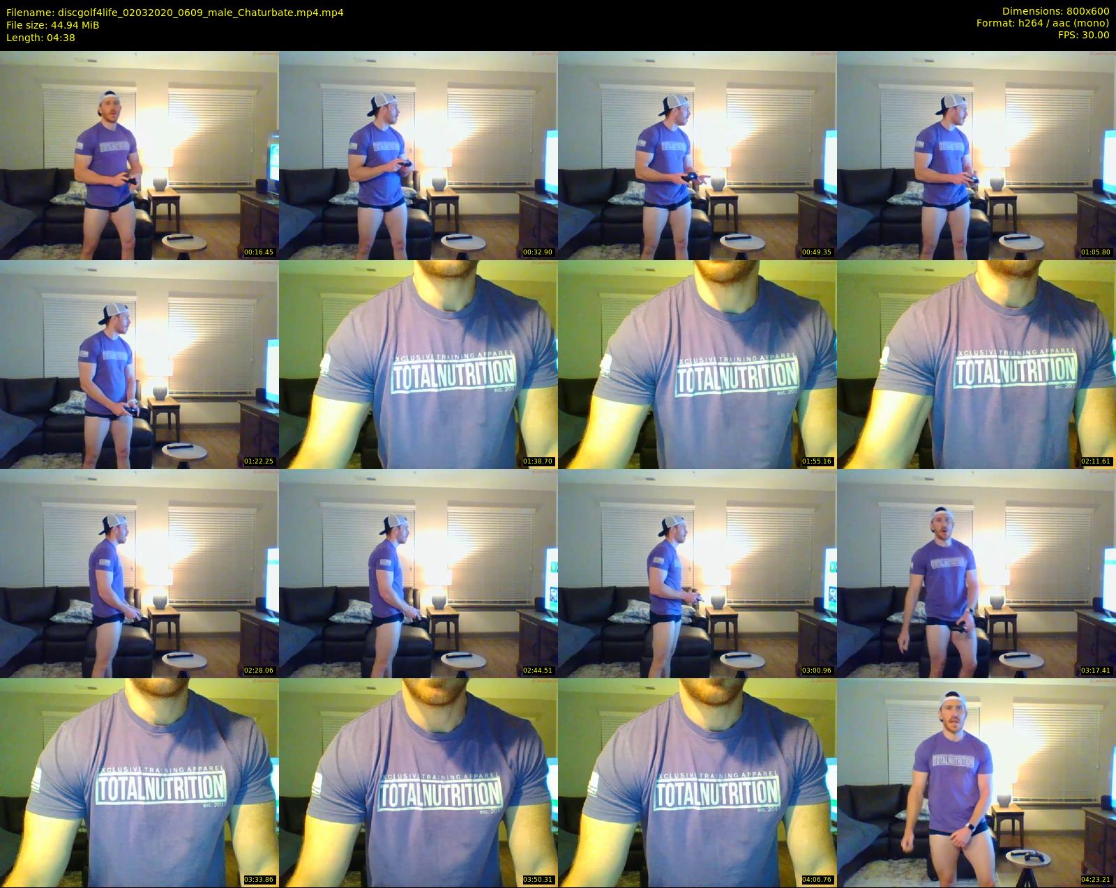 discgolf4life — 5 minute Chaturbate male cam show recording, 480p, Mar 2, 2020