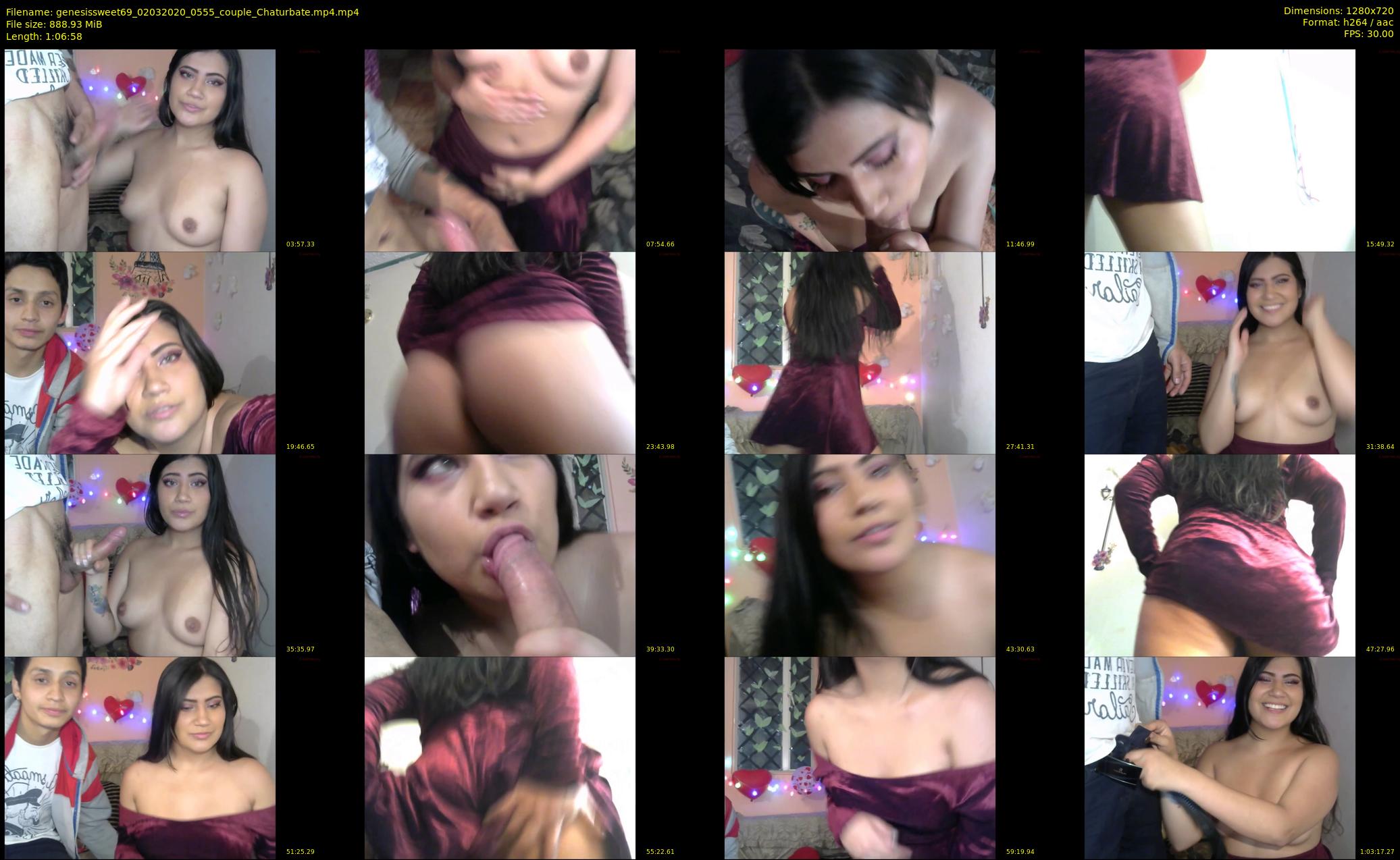 genesissweet69 — 67 minute Chaturbate couple cam show recording, 720p, Mar 2, 2020