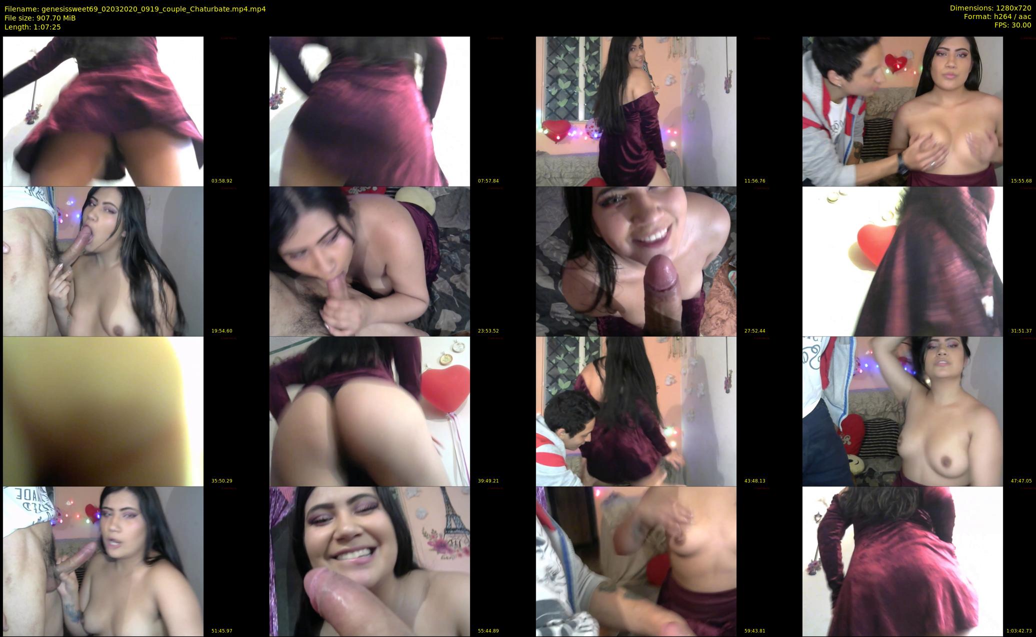 genesissweet69 — 68 minute Chaturbate couple cam show recording, 720p, Mar 2, 2020