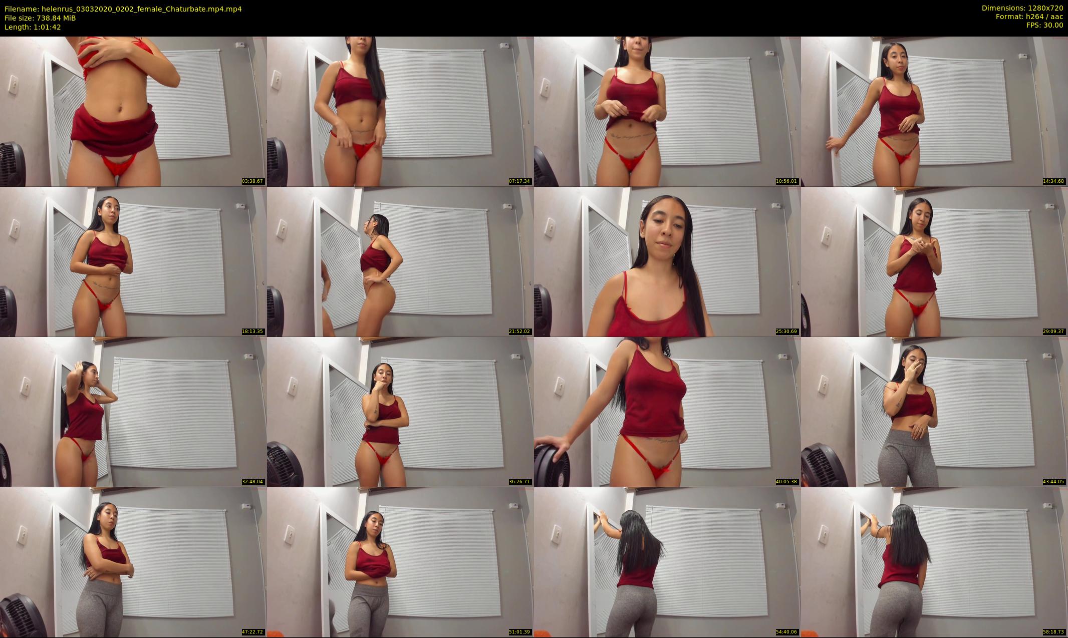 helenrus — 62 minute Chaturbate female cam show recording, 720p, Mar 3, 2020