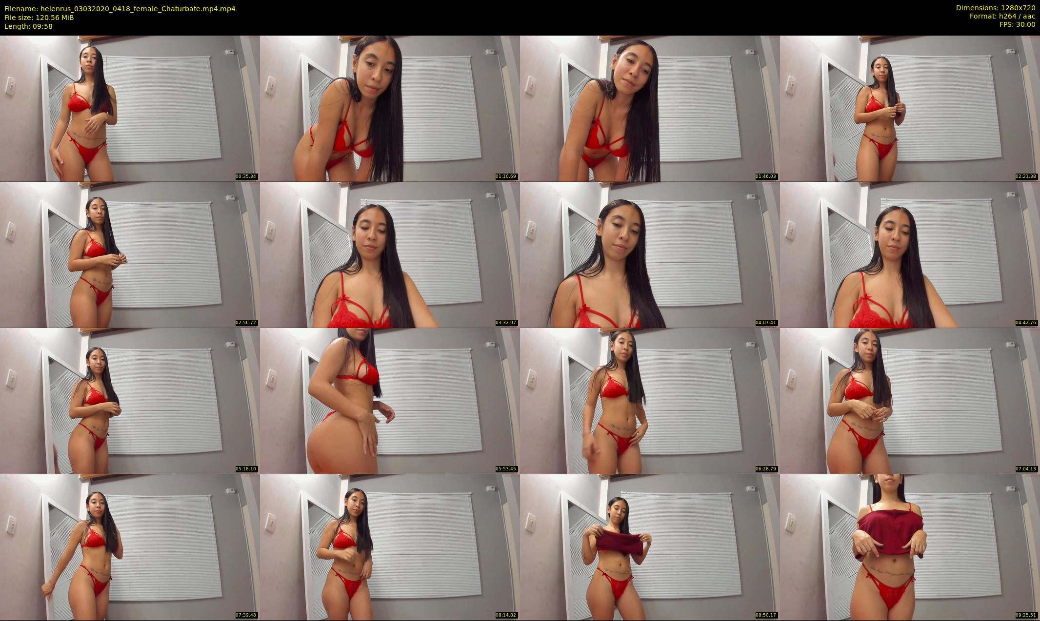 helenrus — 10 minute Chaturbate female cam show recording, 720p, Mar 3, 2020