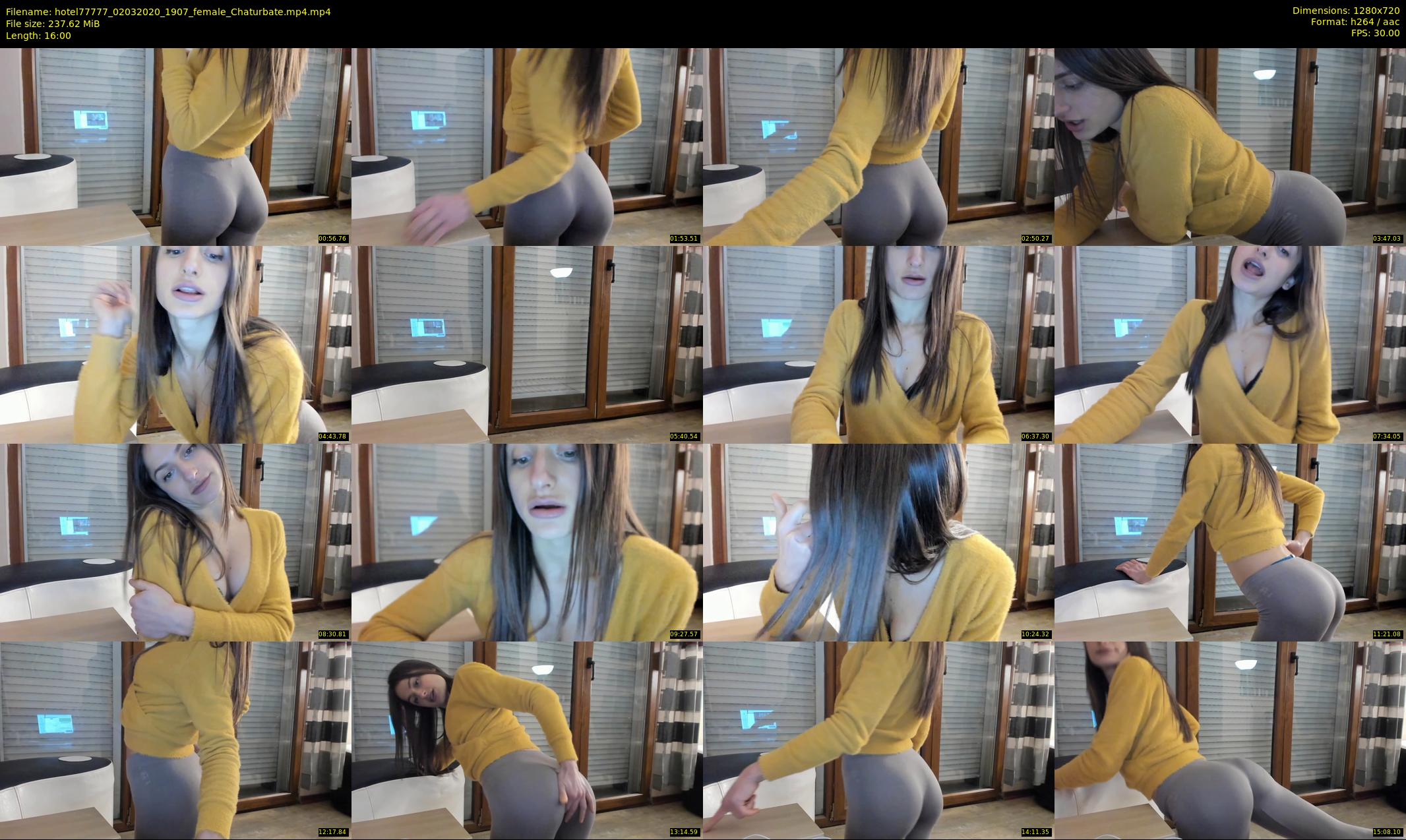 hotel77777 — 16 minute Chaturbate female cam show recording, 720p, Mar 2, 2020