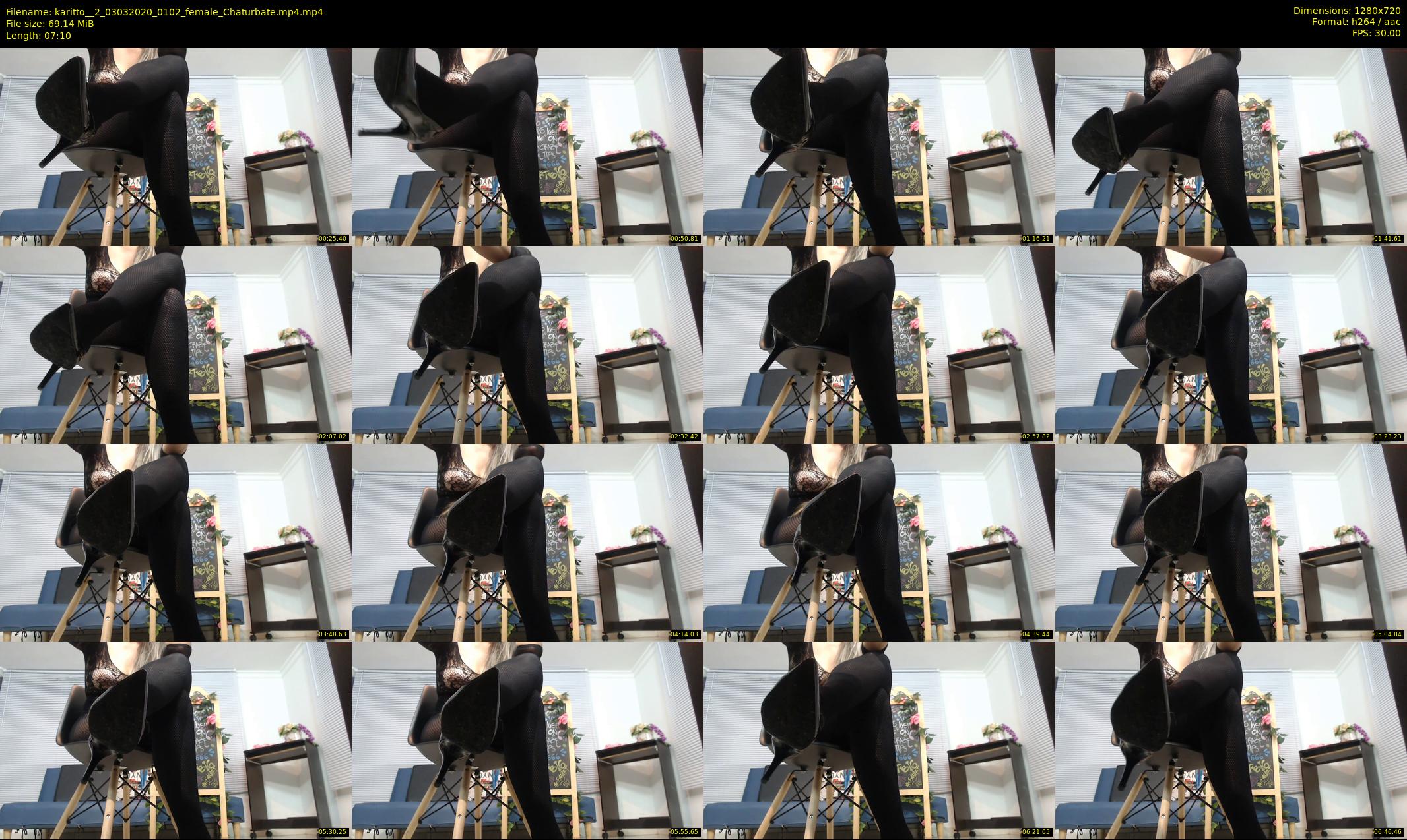 karitto__2 — 8 minute Chaturbate female cam show recording, 720p, Mar 3, 2020