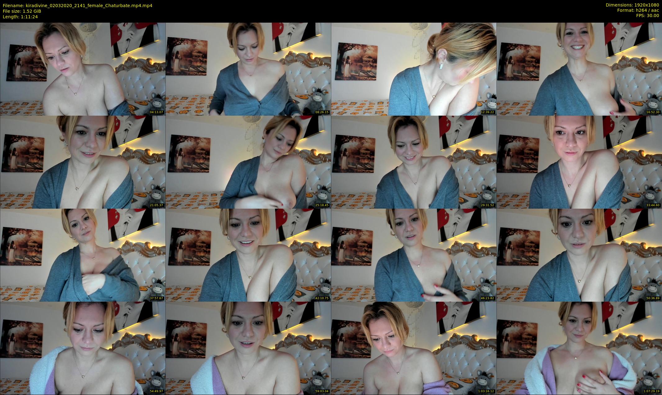 kiradivine — 72 minute Chaturbate female cam show recording, 1080p, Mar 2, 2020
