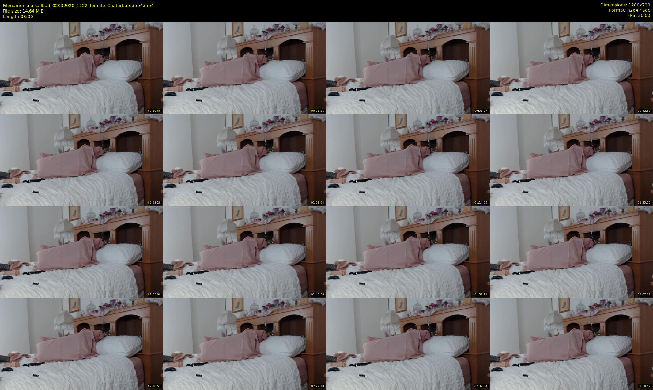 lalaisallbad — 3 minute Chaturbate female cam show recording, 720p, Mar 2, 2020