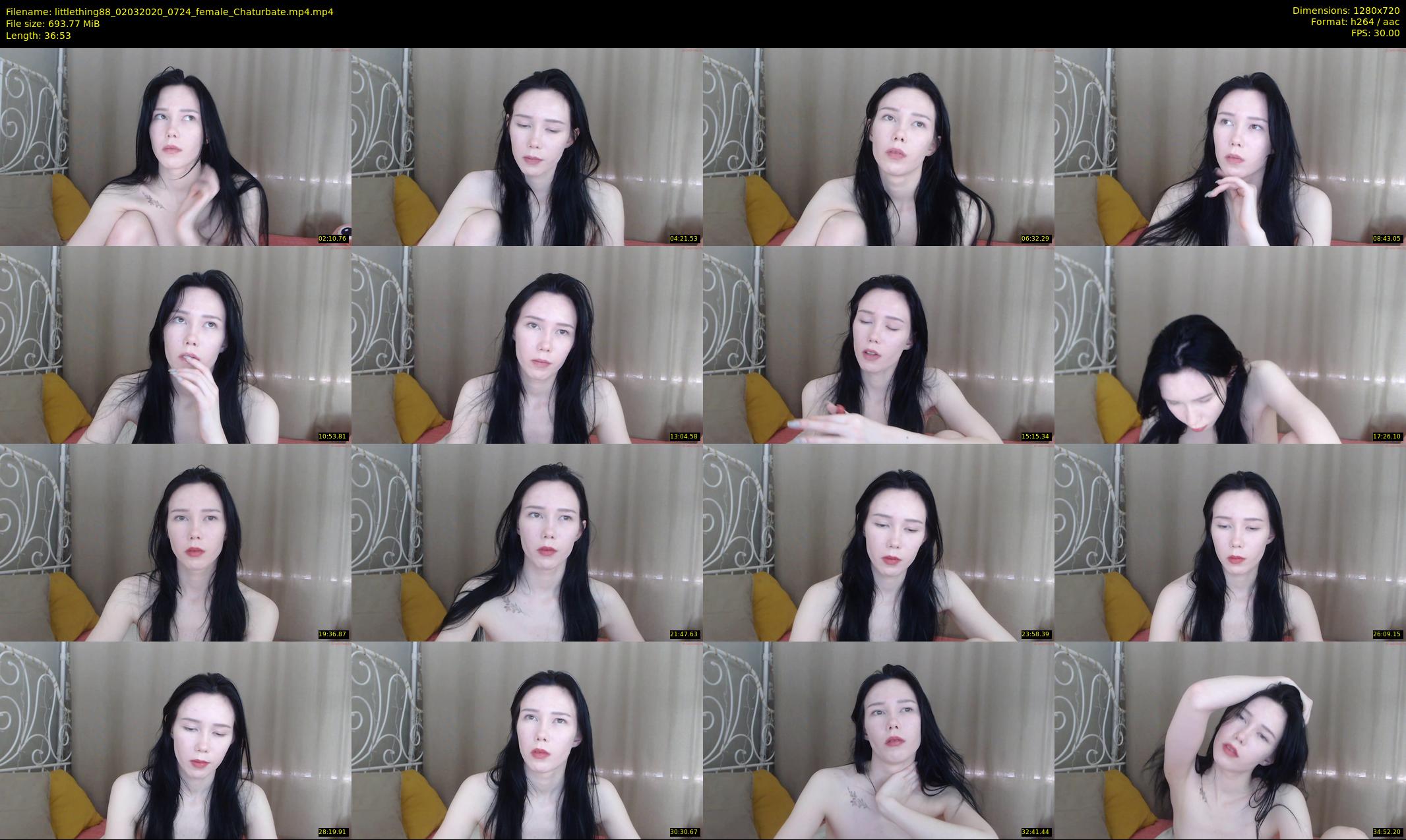 littlething88 — 37 minute Chaturbate female cam show recording, 720p, Mar 2, 2020