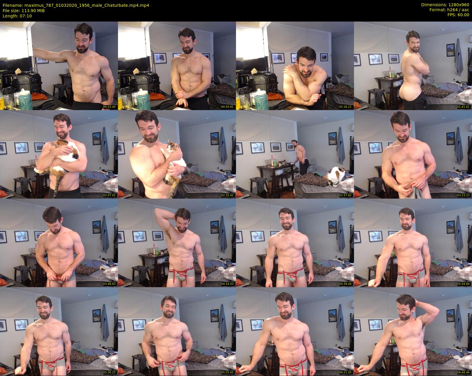 maximus_787 — 8 minute Chaturbate male cam show recording, 720p, Mar 1, 2020