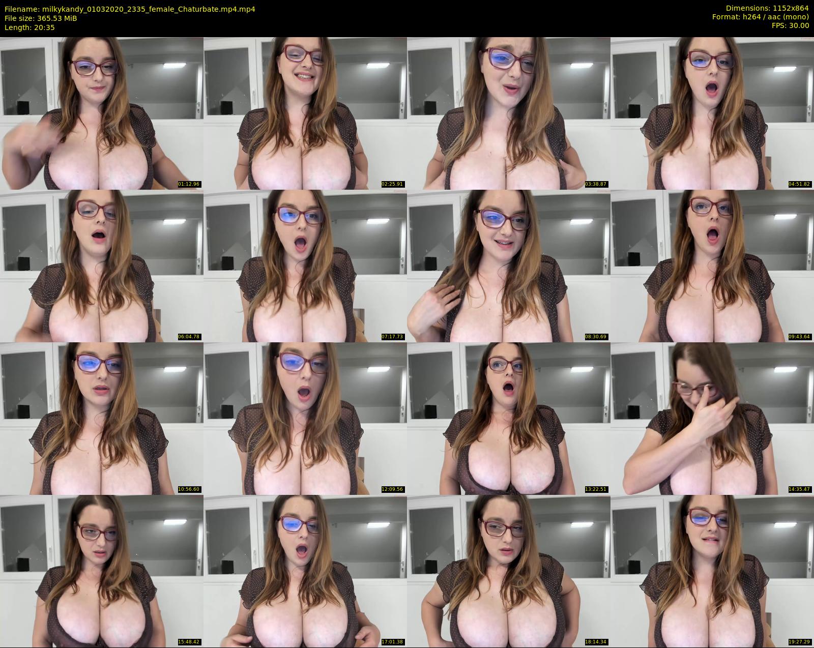 milkykandy — 21 minute Chaturbate female cam show recording, 720p, Mar 1, 2020