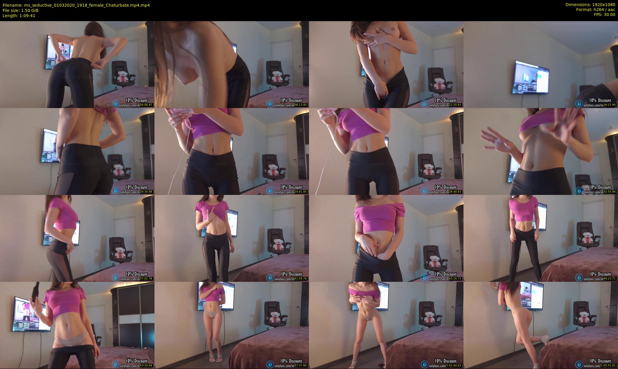 ms_seductive — 70 minute Chaturbate female cam show recording, 1080p, Mar 1, 2020
