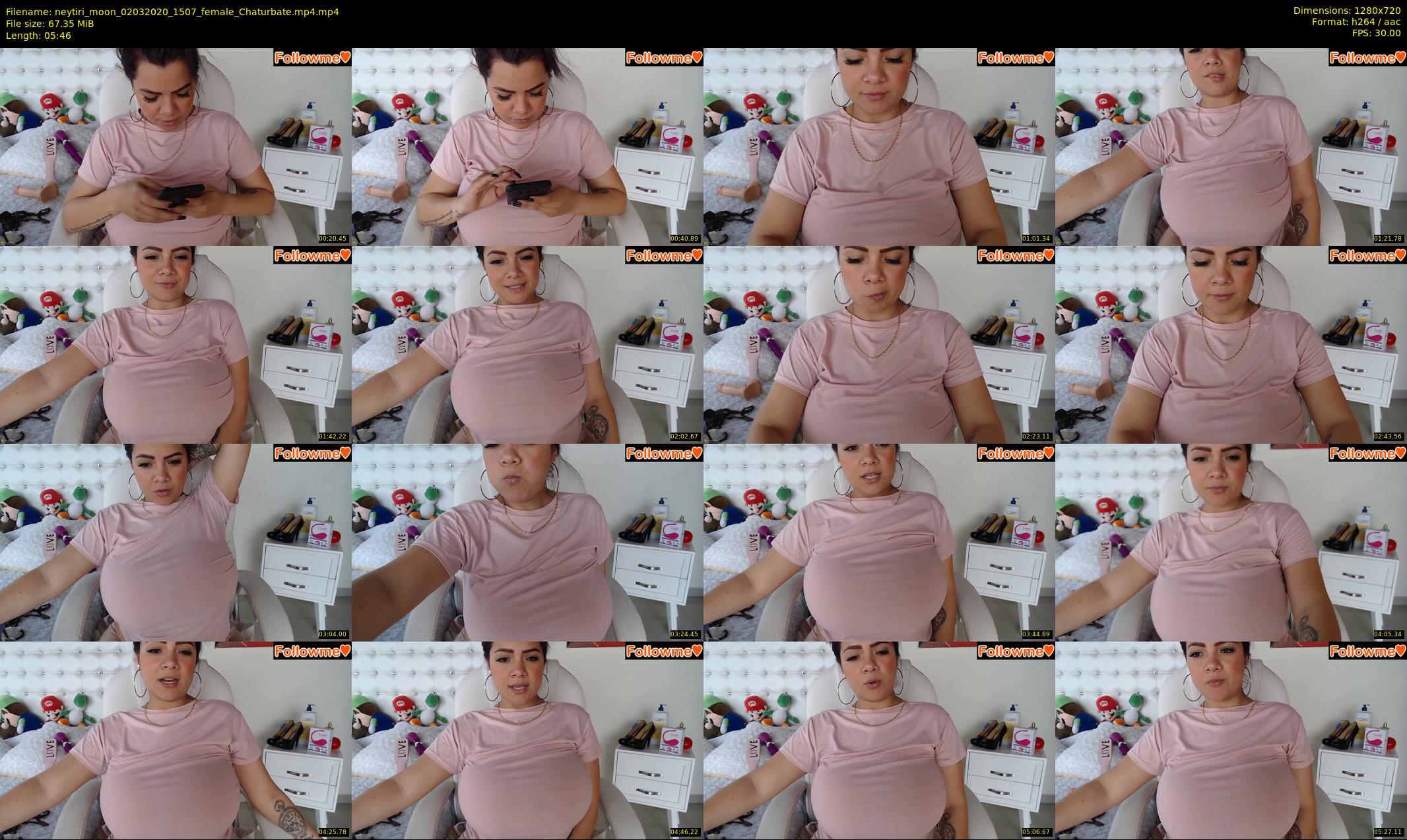 neytiri_moon — 6 minute Chaturbate female cam show recording, 720p, Mar 2, 2020