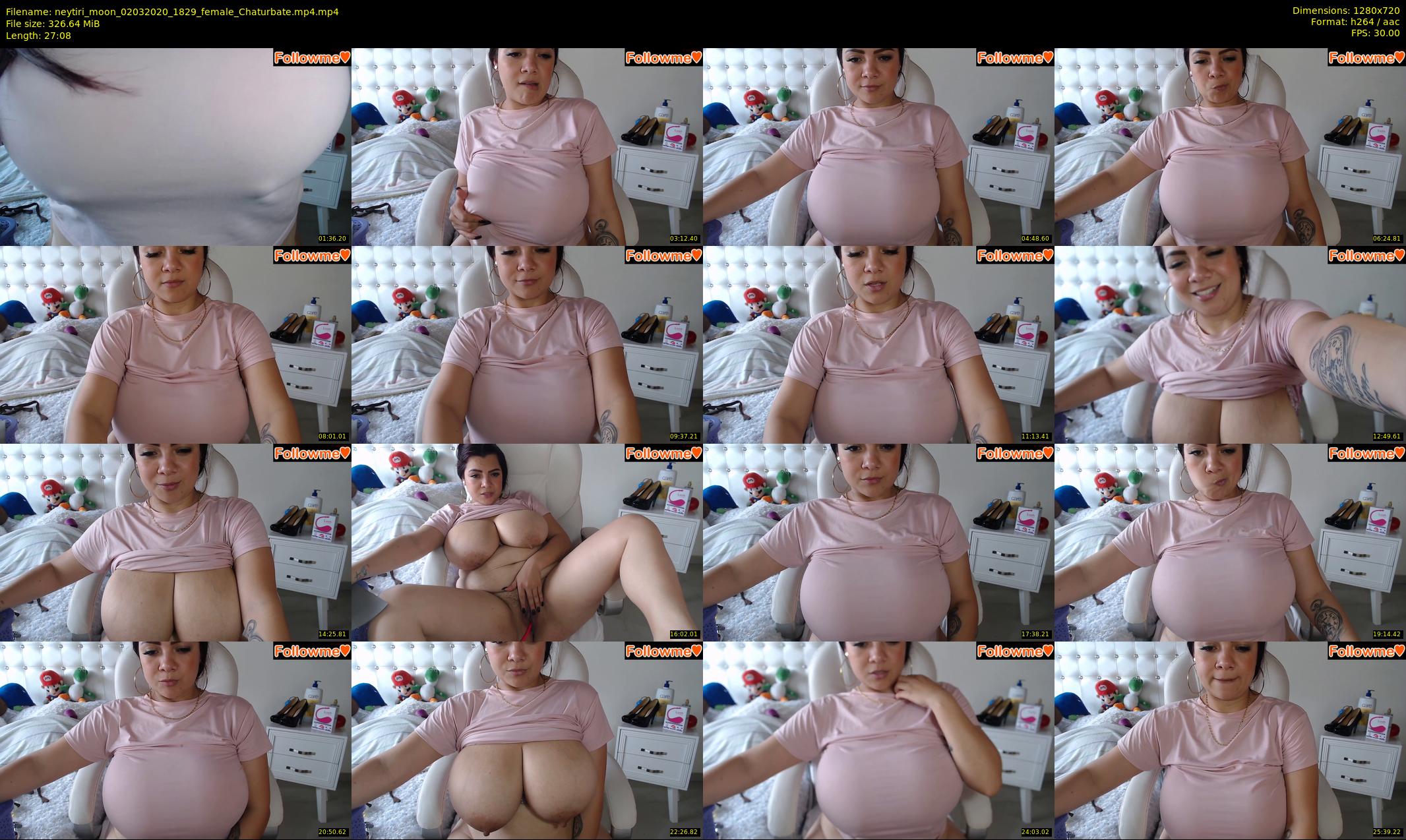 neytiri_moon — 28 minute Chaturbate female cam show recording, 720p, Mar 2, 2020