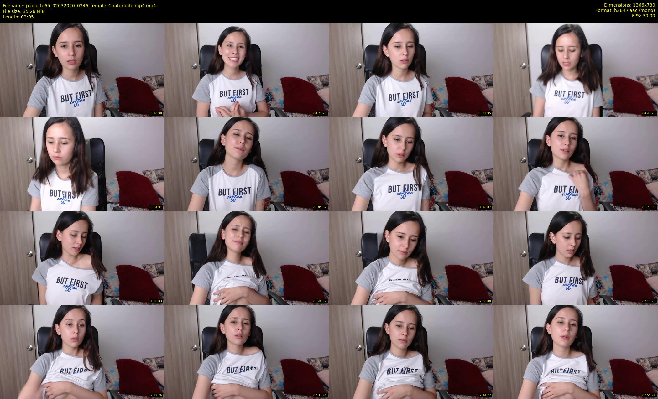 paulette65 — 4 minute Chaturbate female cam show recording, 720p, Mar 2, 2020