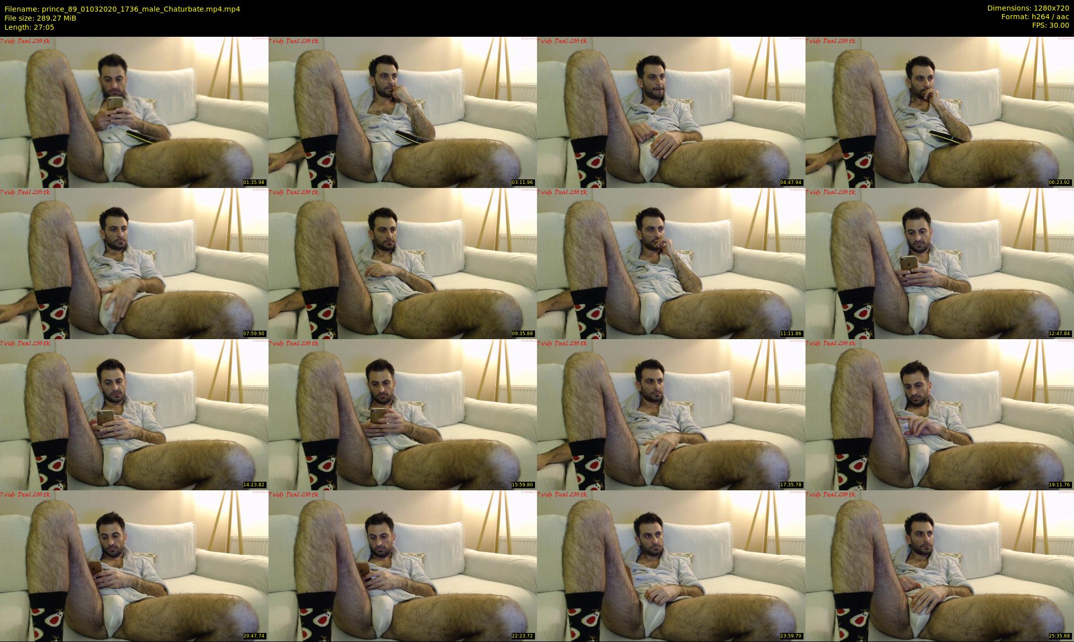 prince_89 — 28 minute Chaturbate male cam show recording, 720p, Mar 1, 2020