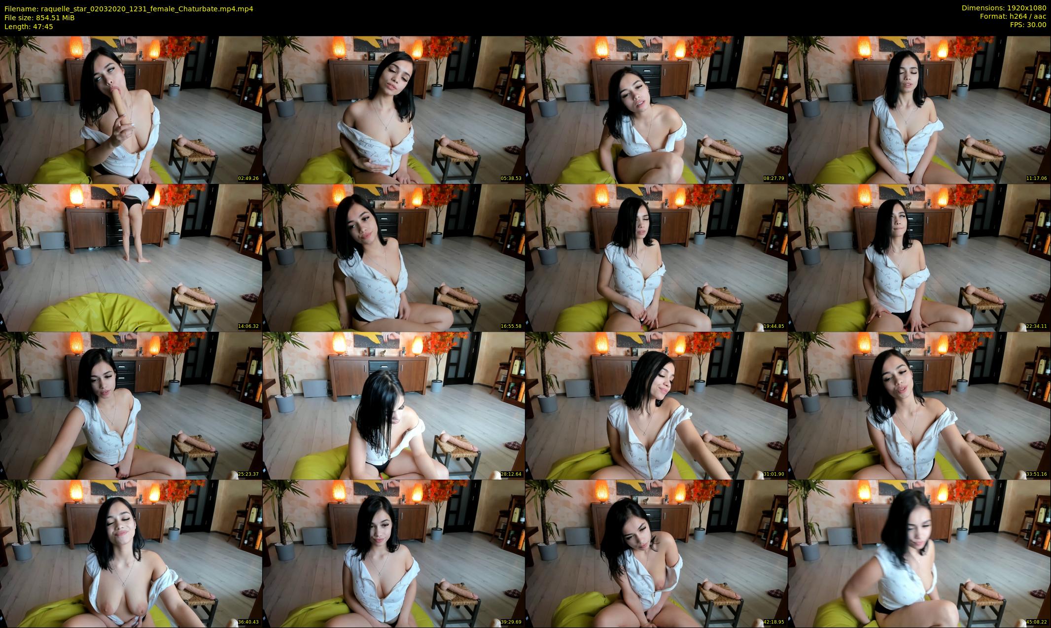 raquelle_star — 48 minute Chaturbate couple cam show recording, 1080p, Mar 2, 2020