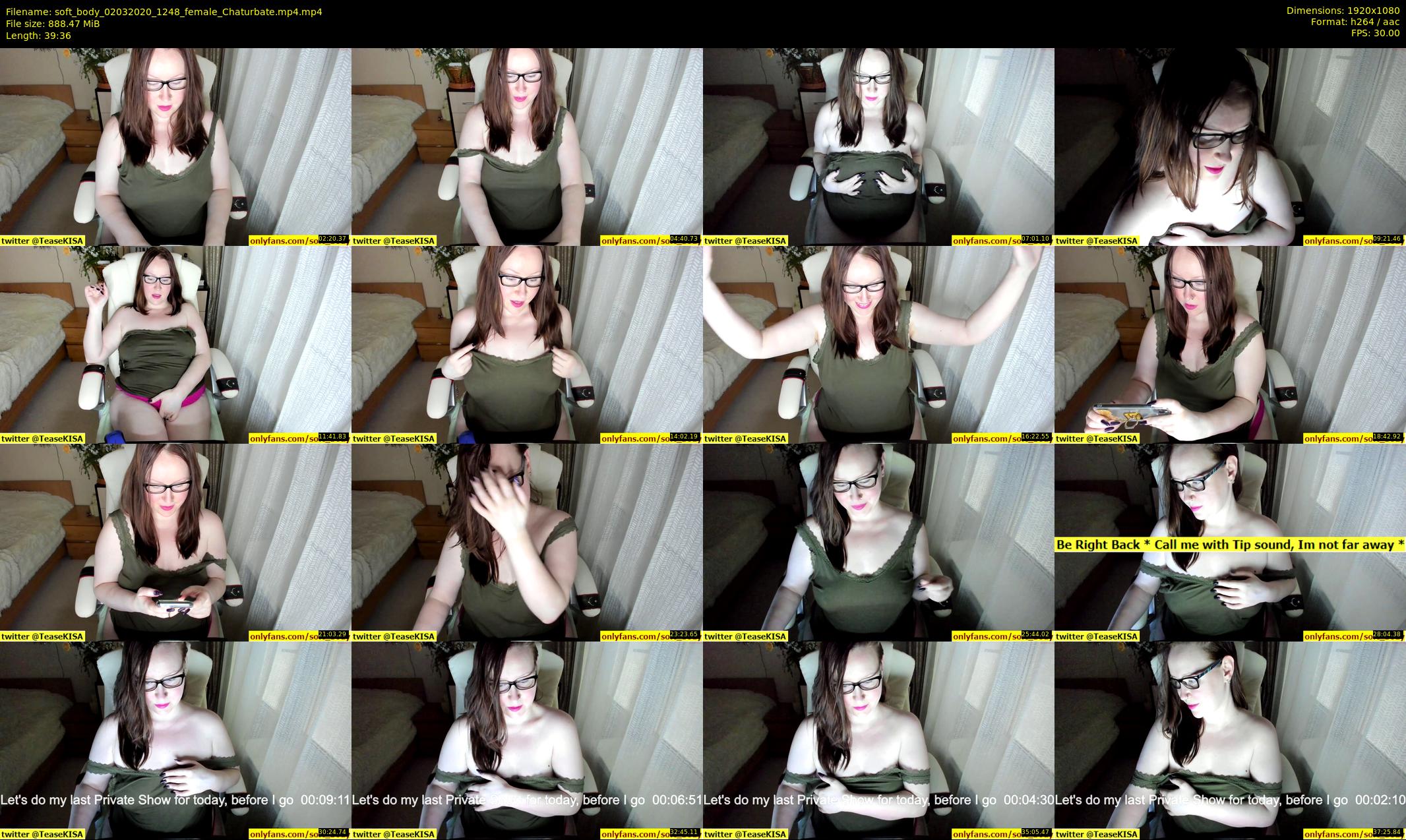 soft_body — 40 minute Chaturbate female cam show recording, 1080p, Mar 2, 2020