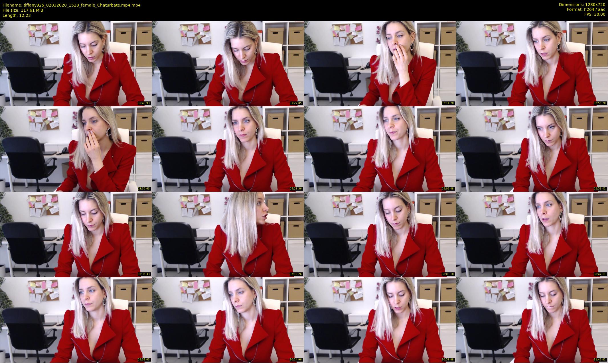 tiffany925 — 13 minute Chaturbate female cam show recording, 720p, Mar 2, 2020