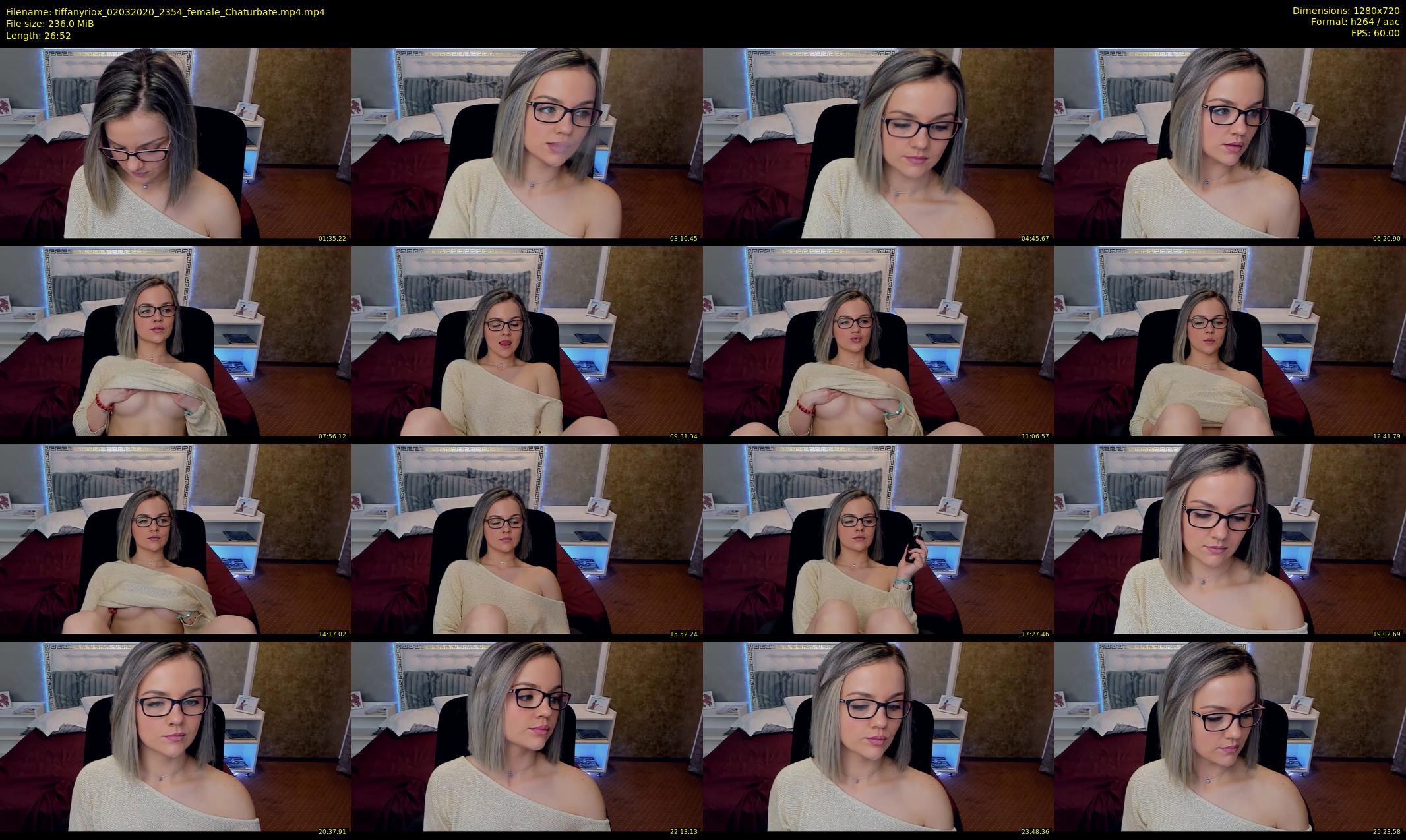 tiffanyriox — 27 minute Chaturbate female cam show recording, 720p, Mar 2, 2020